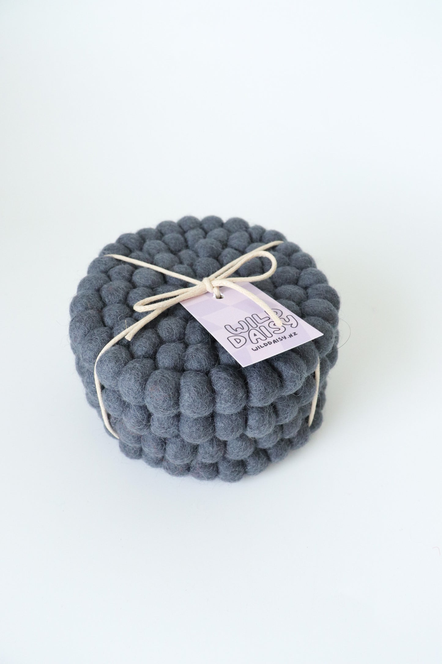 Felt Ball Coasters - Set of 4