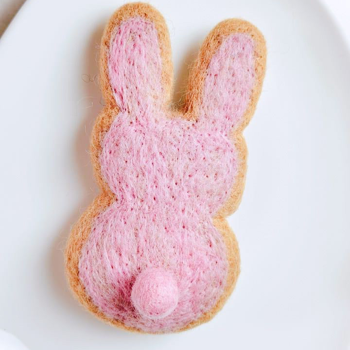 Felt Bunny Tail Cookies