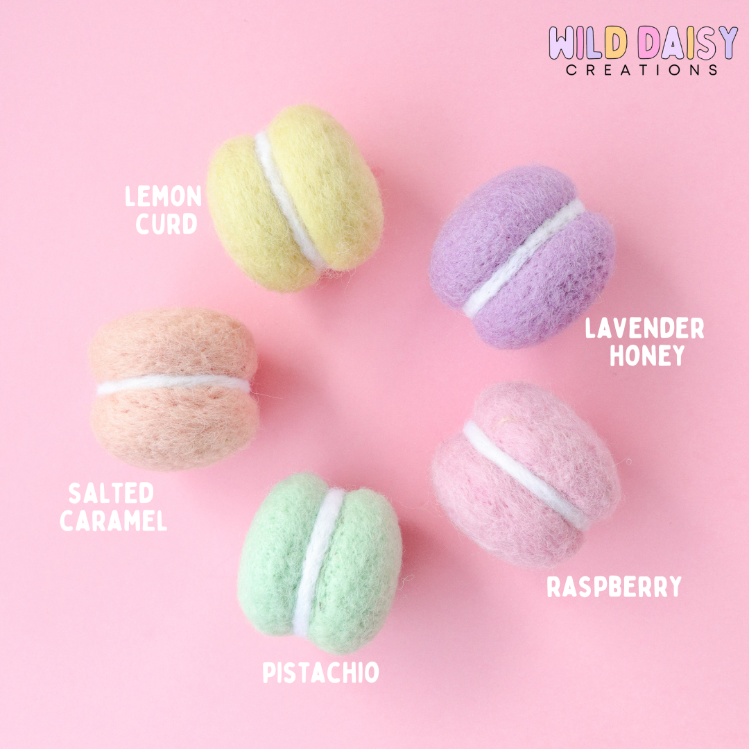 Felt Macarons