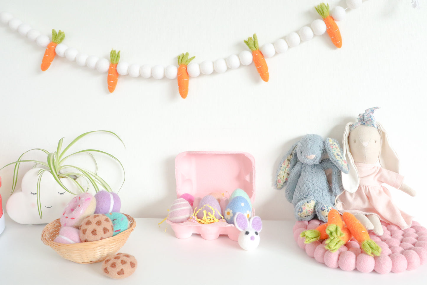 Carrots Easter Garland