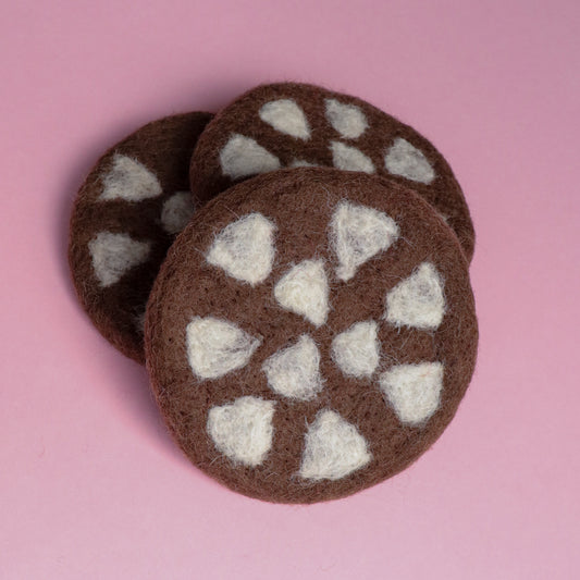 Felt Choc Chip Chocolate Cookie
