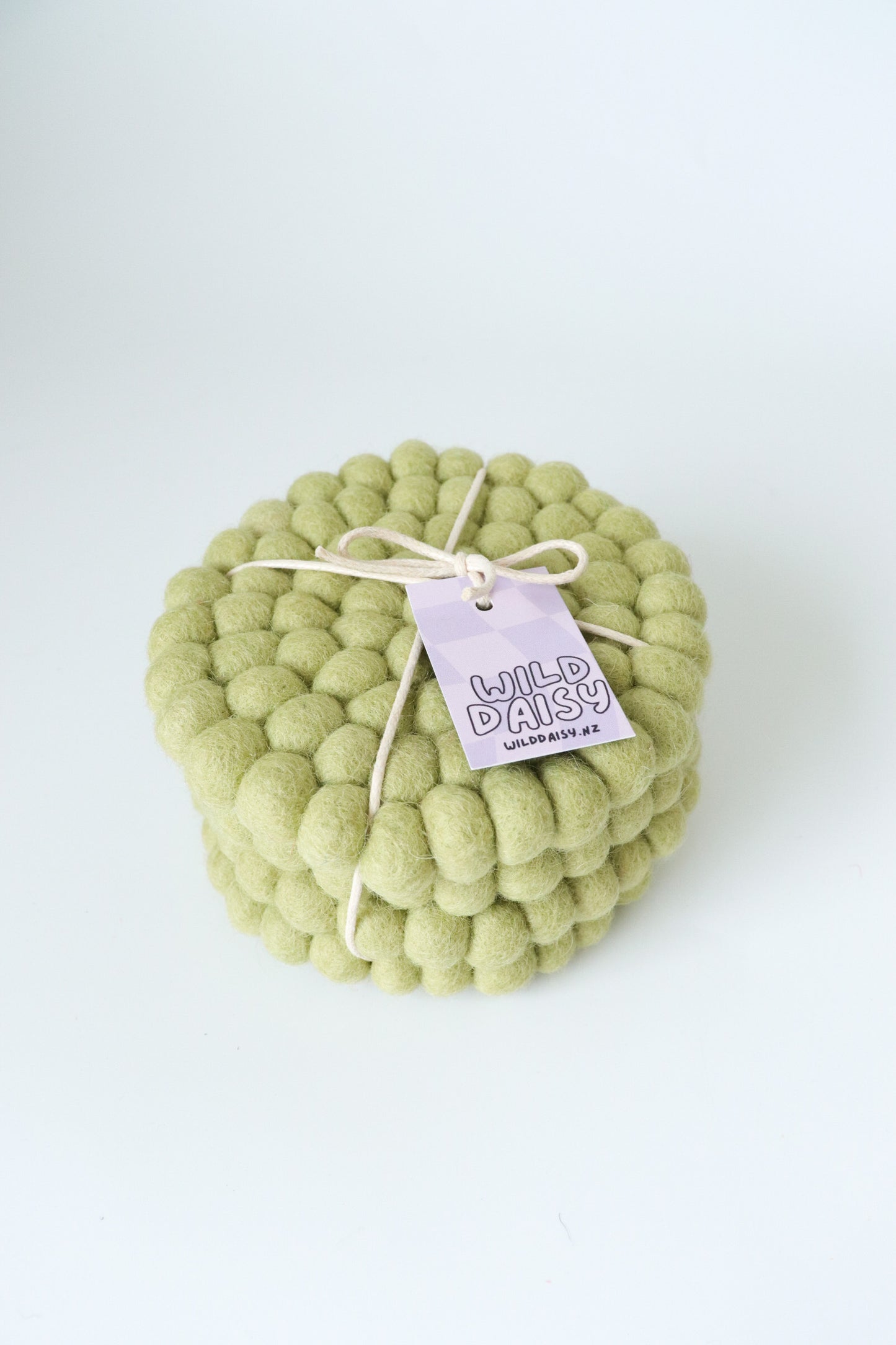 Felt Ball Coasters - Set of 4