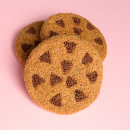 Felt Chocolate Chip Cookie