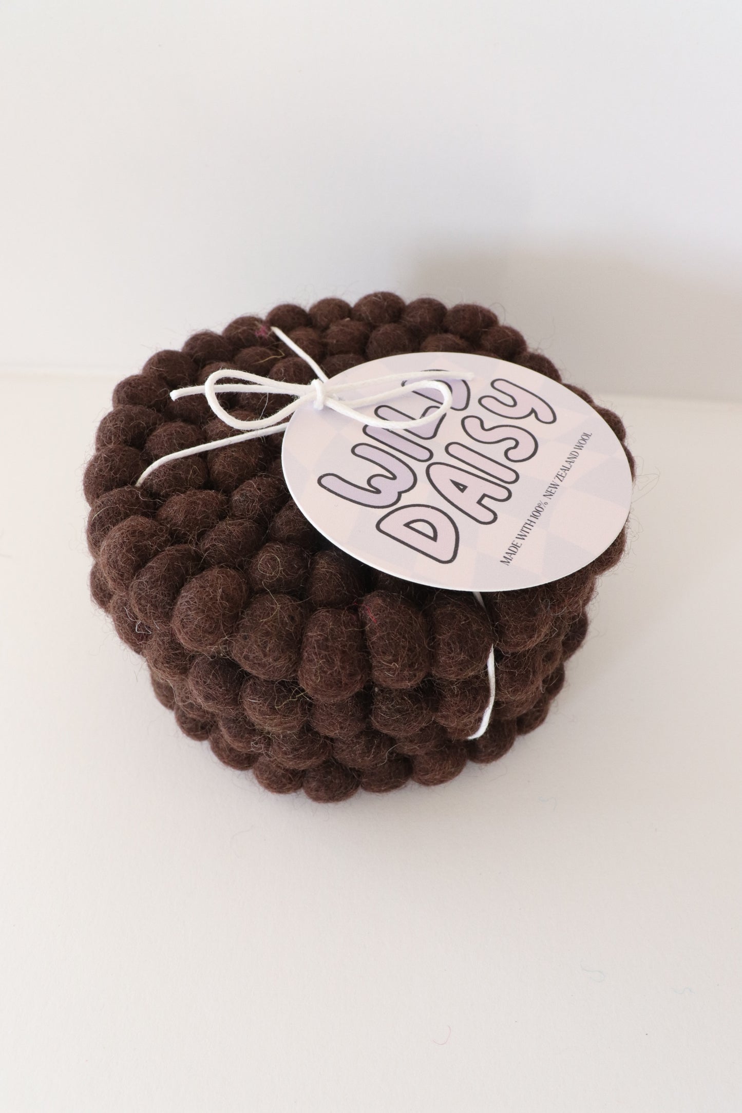 Felt Ball Coasters - Set of 4