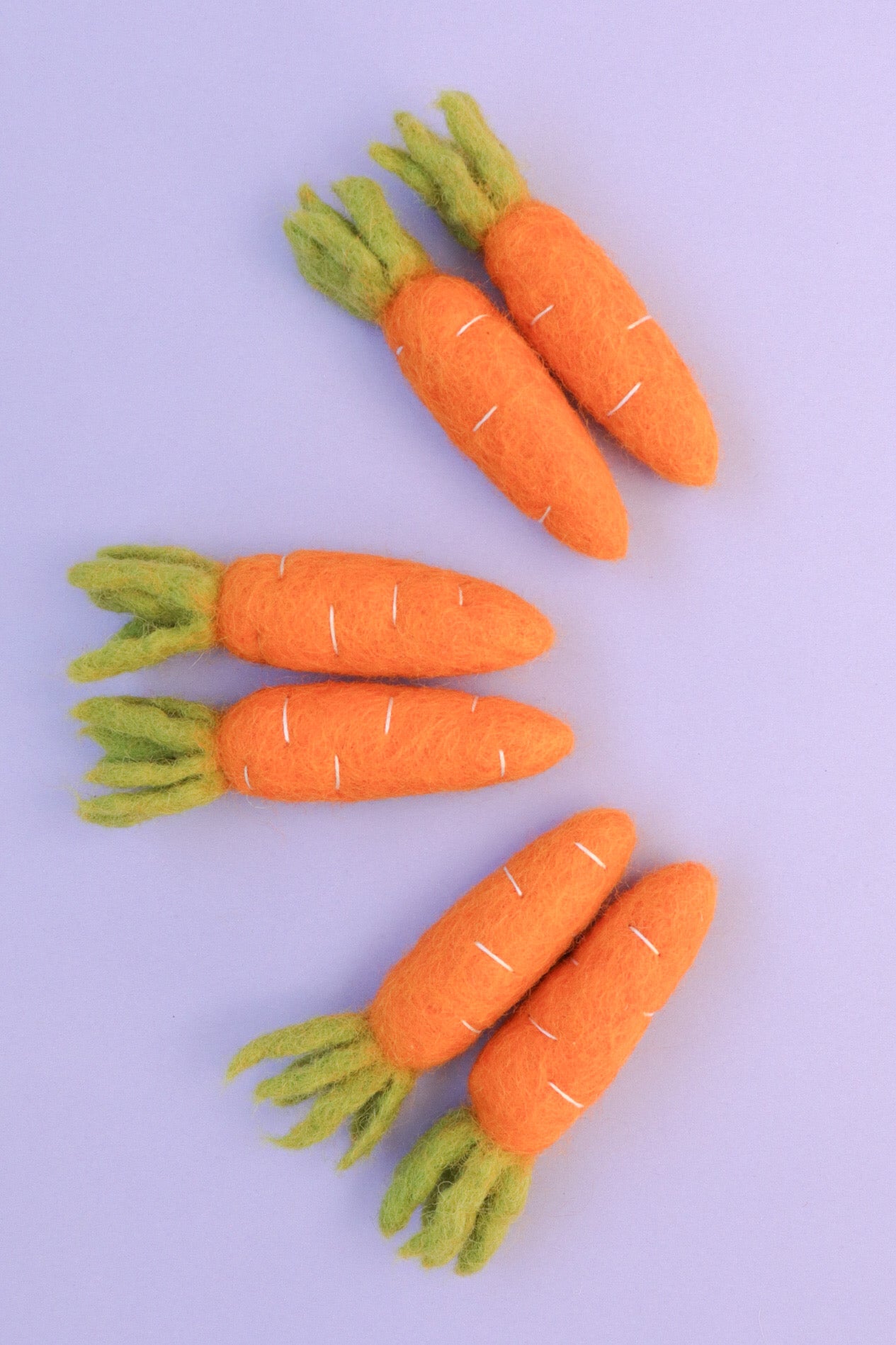 Felt Carrots