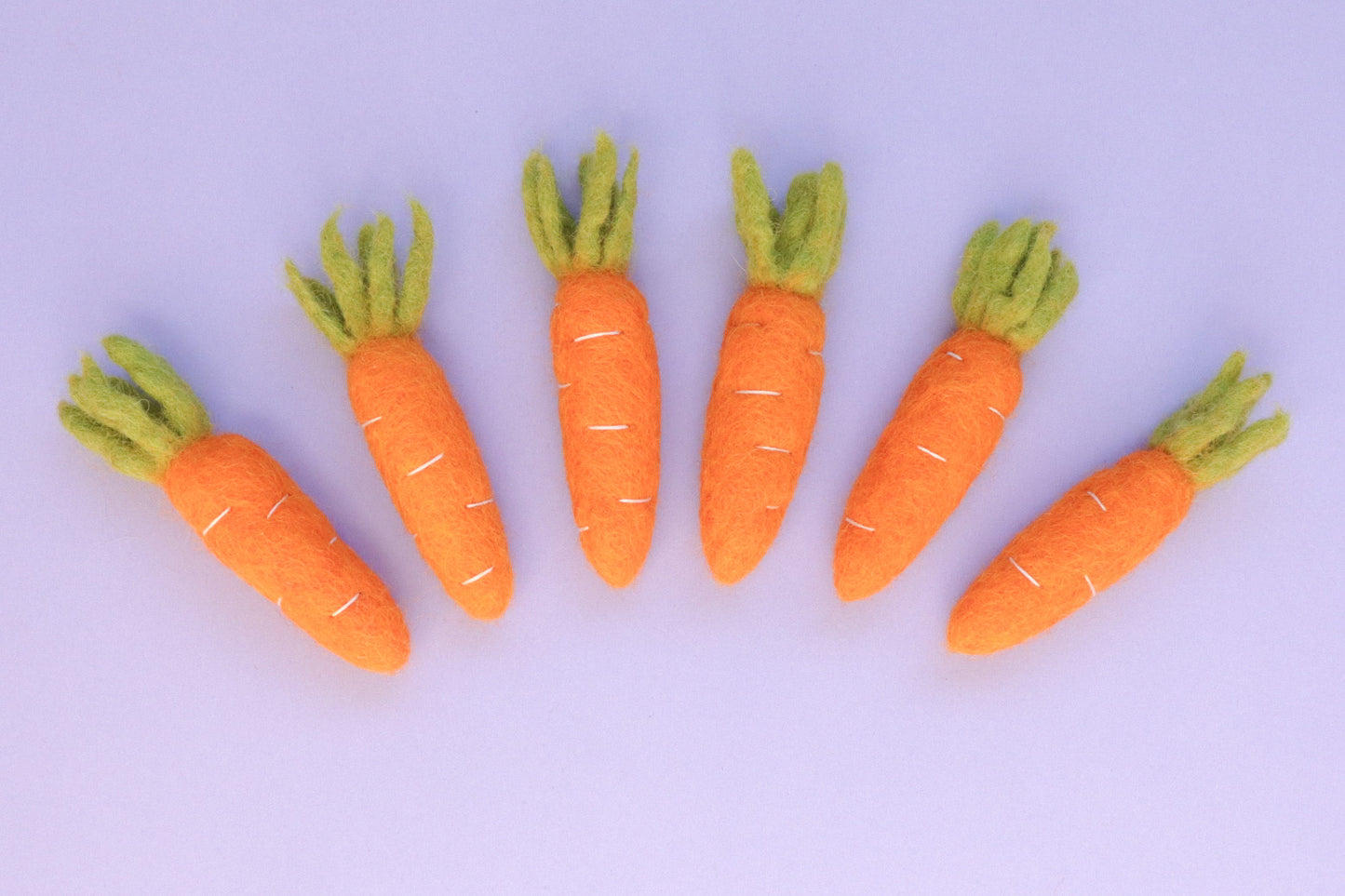 Felt Carrots