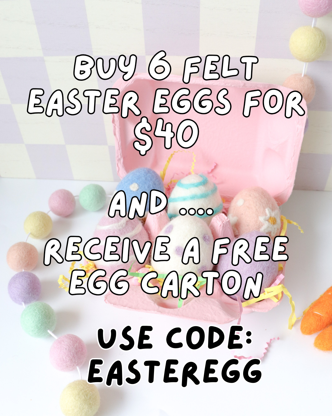 Felt Easter Egg