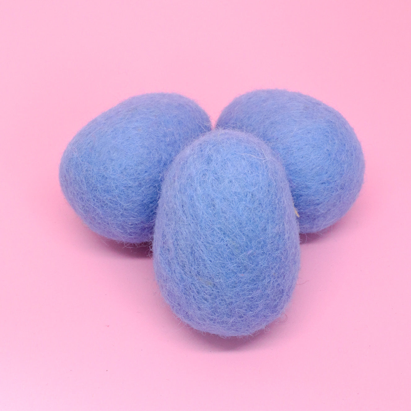 Felt Solid Coloured Easter Egg