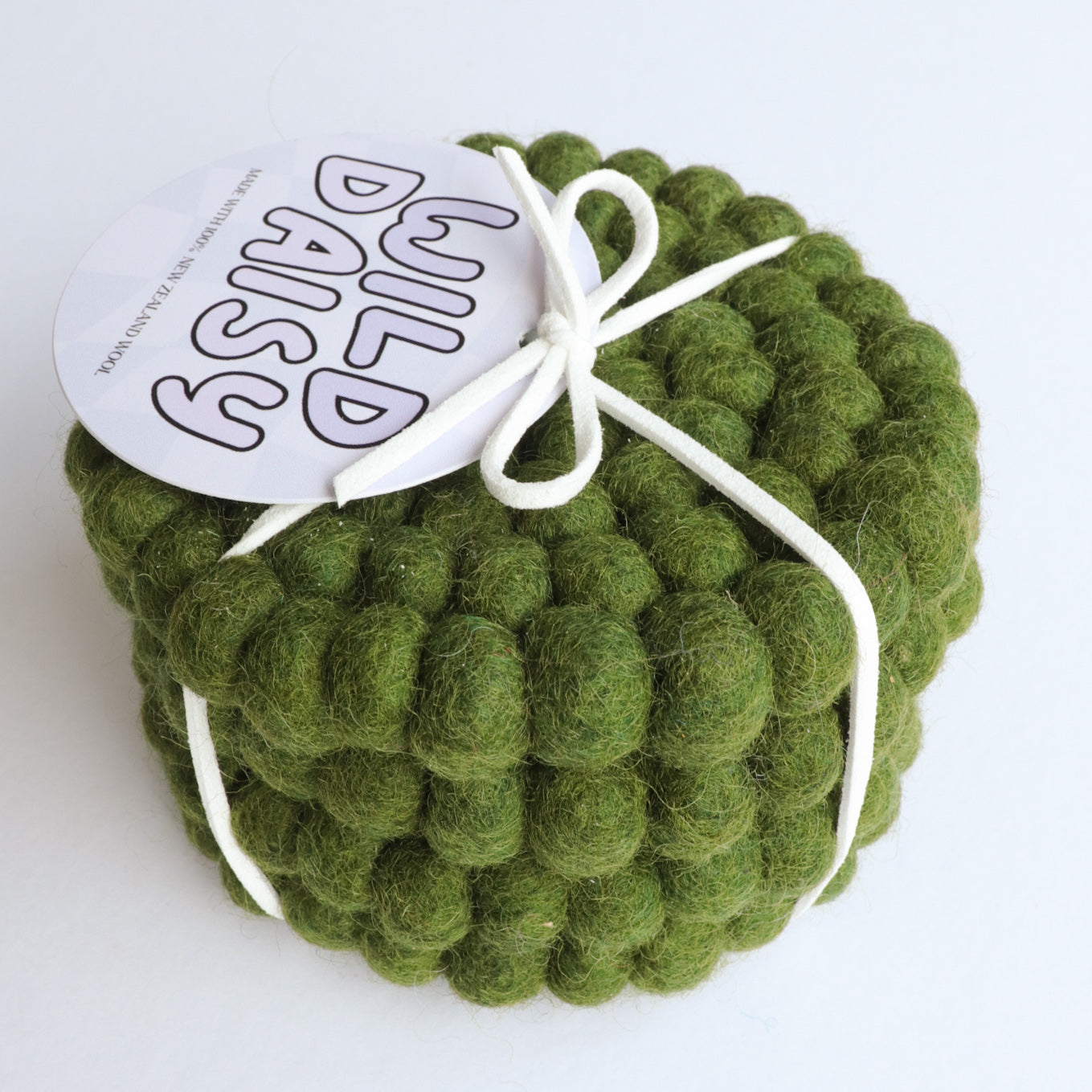 Felt Ball Coasters - Set of 4