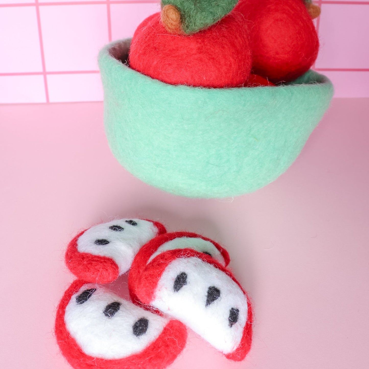 Felt Apple Slice