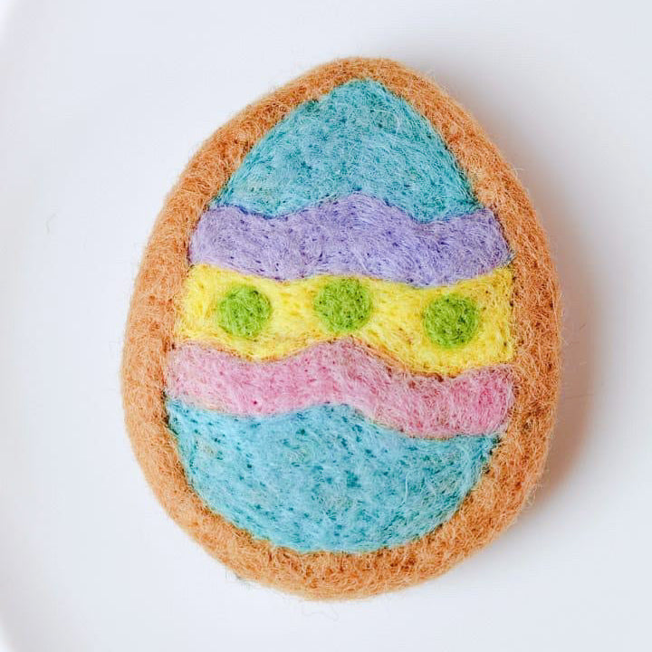Felt Easter Egg Cookie