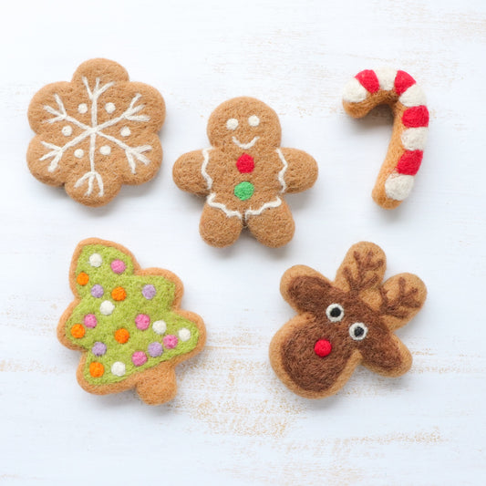 Felt Christmas Cookies