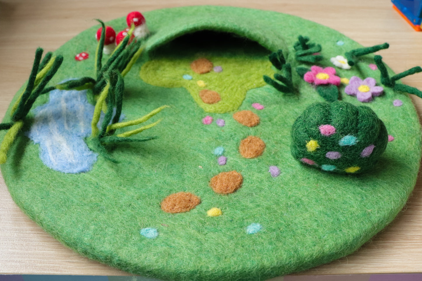 Felt Playscape Mat - Rabbit Wonderland
