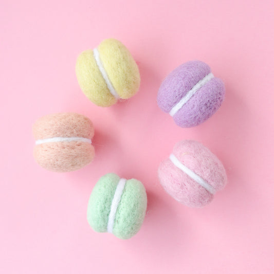 Felt Macarons