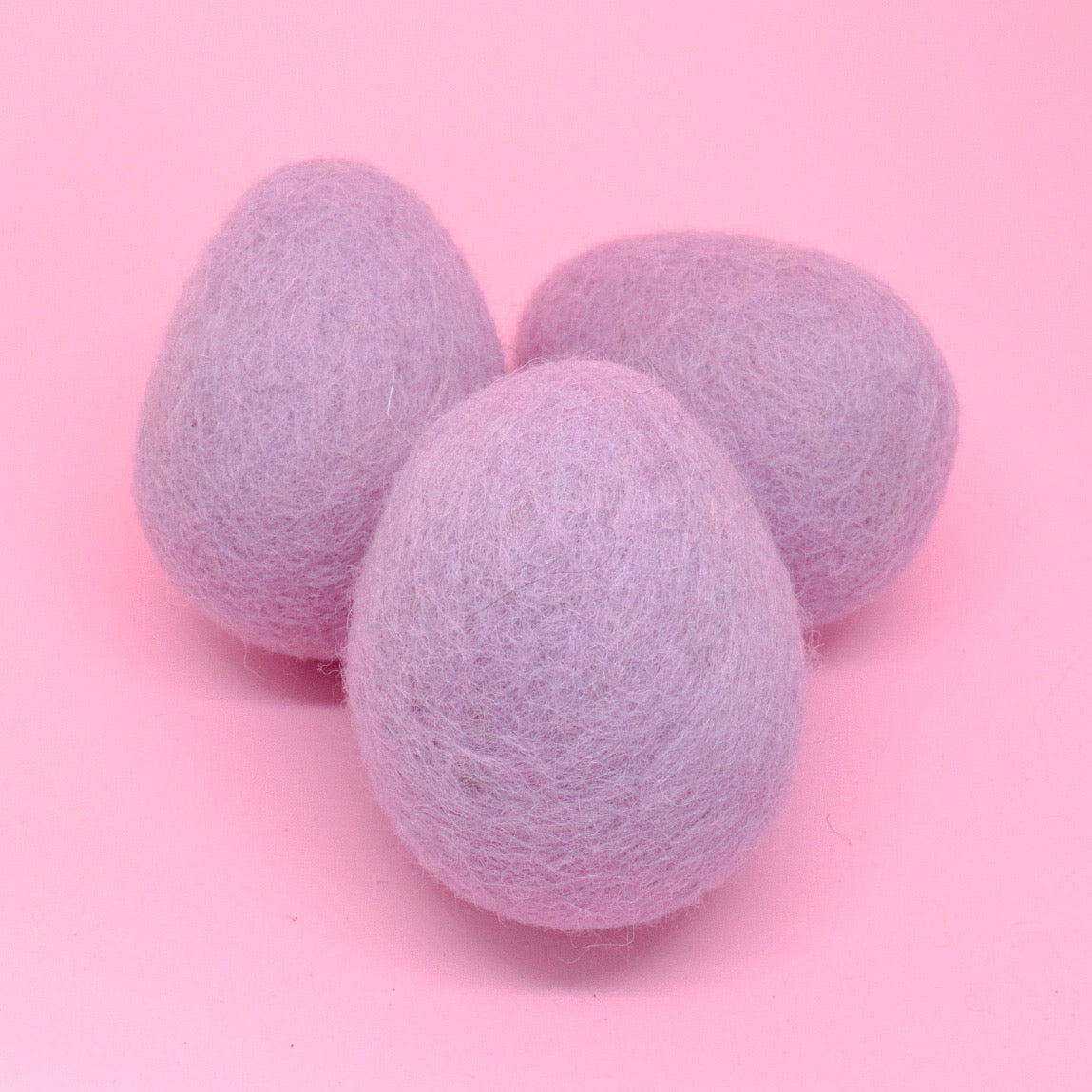 Felt Solid Coloured Easter Egg