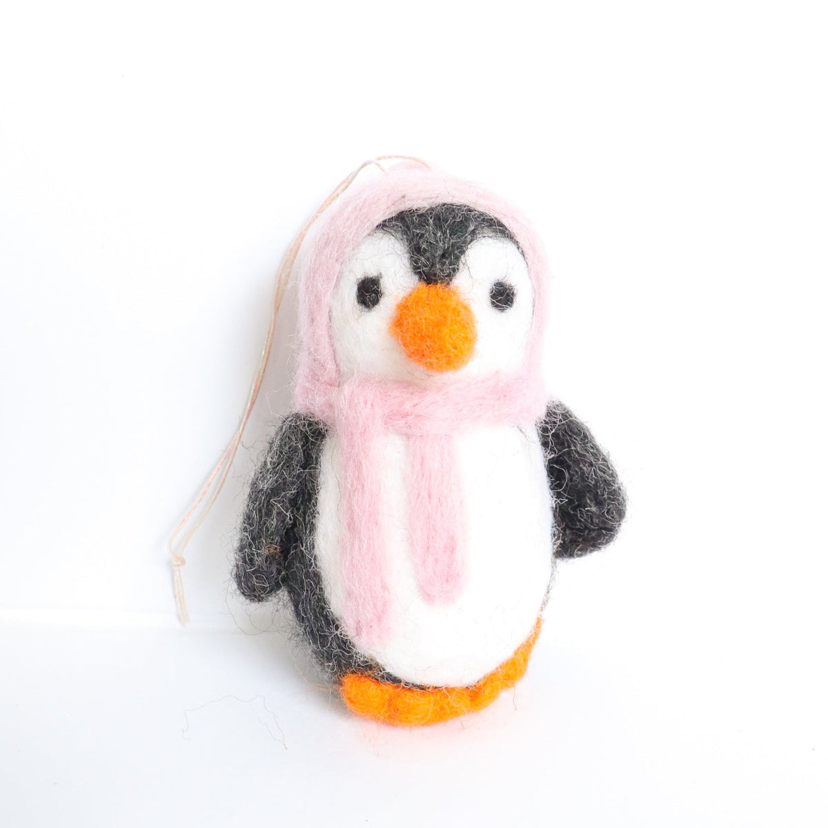 Felt Penguin Christmas Ornament