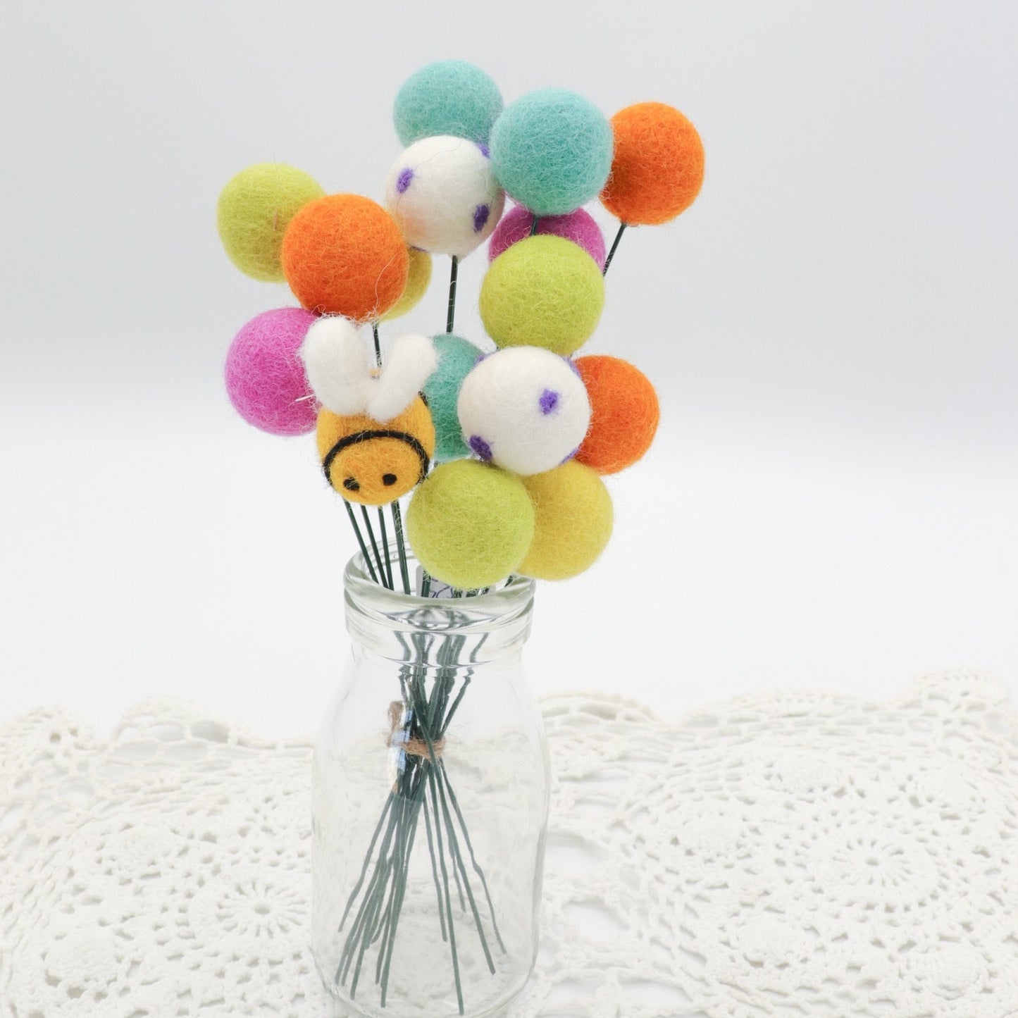 Felt Ball Bouquet