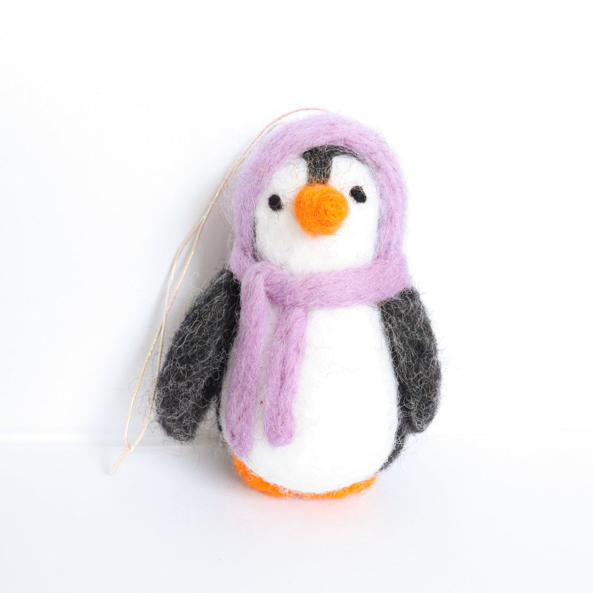 Felt Penguin Christmas Ornament