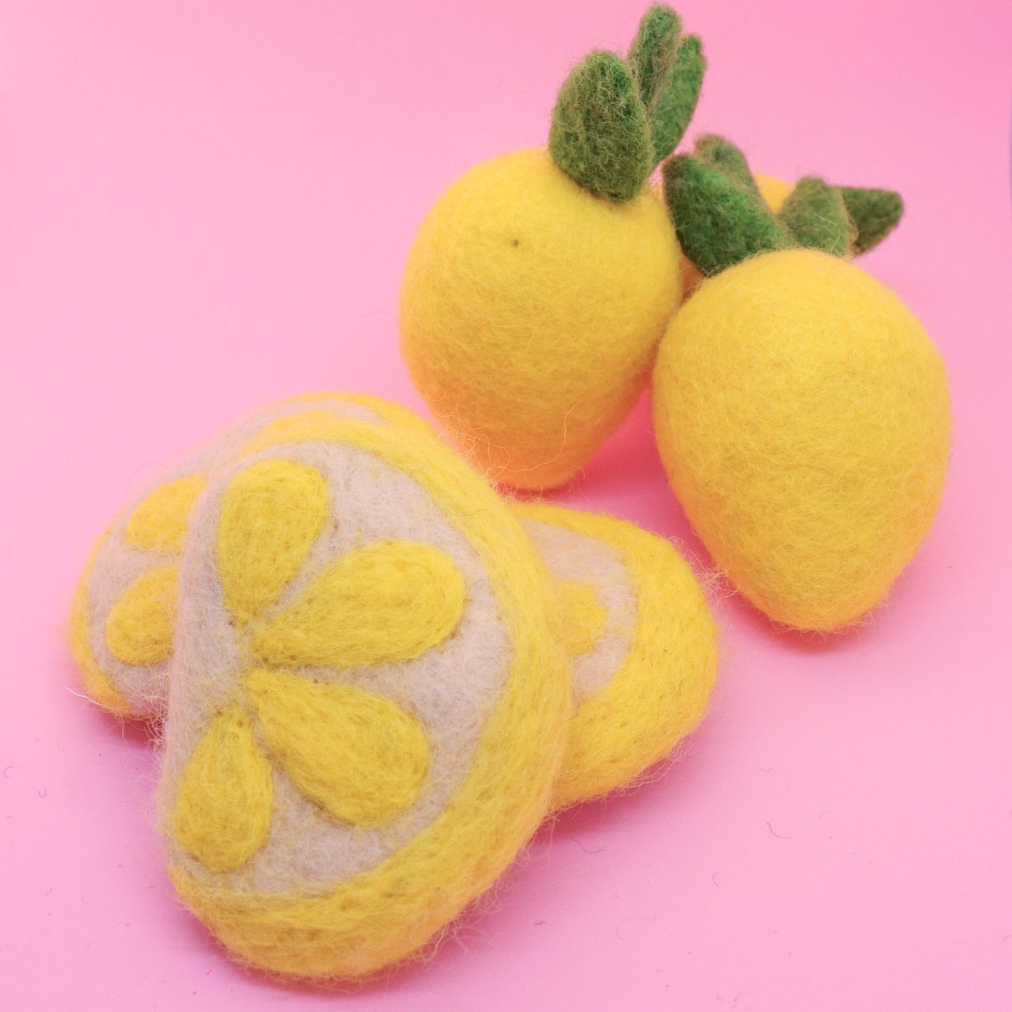Felt Slice of Lemon