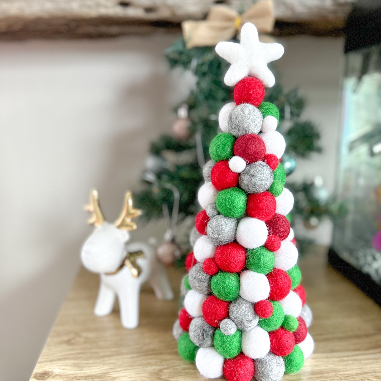 Felt Ball Christmas Tree