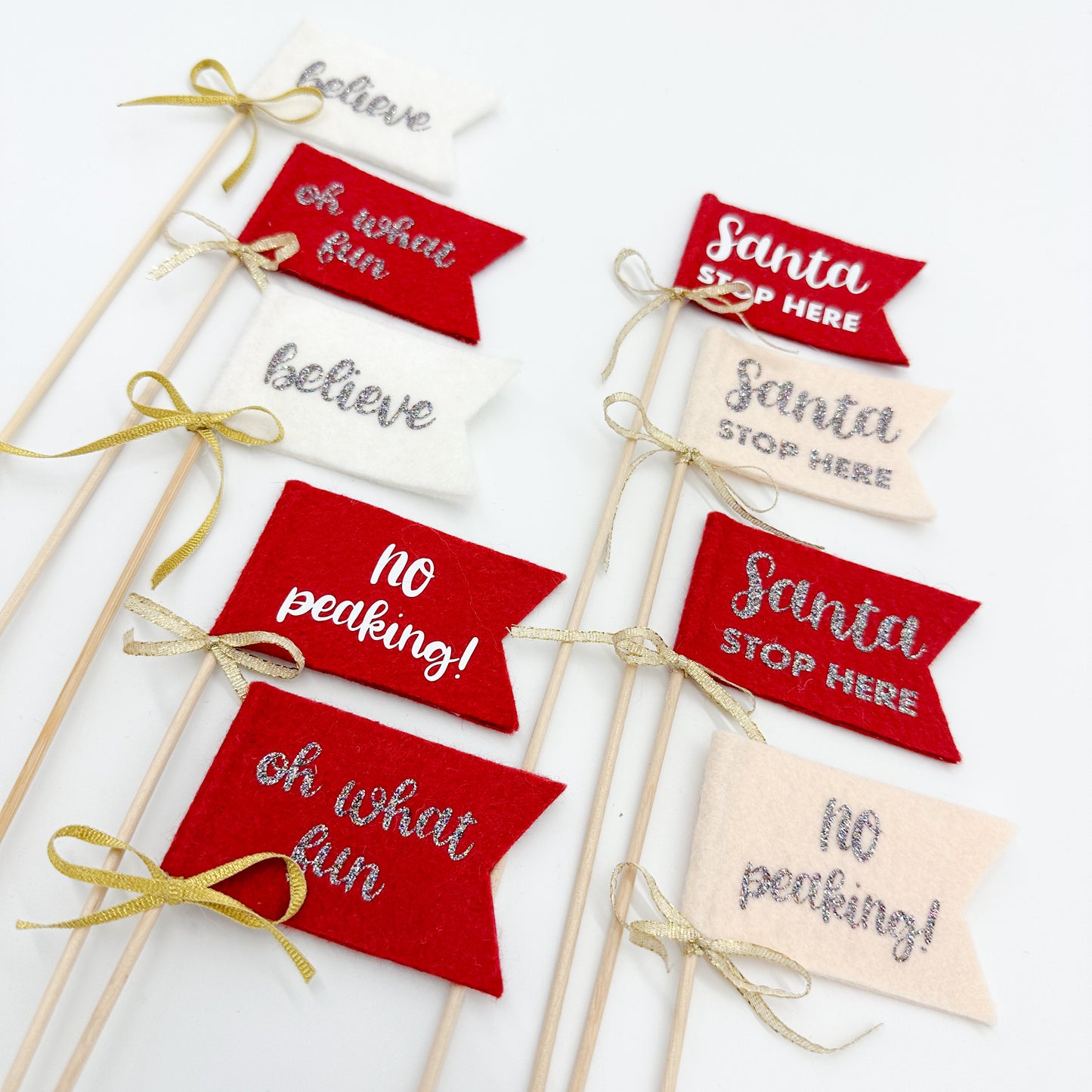 MINI CHRISTMAS FLAGS