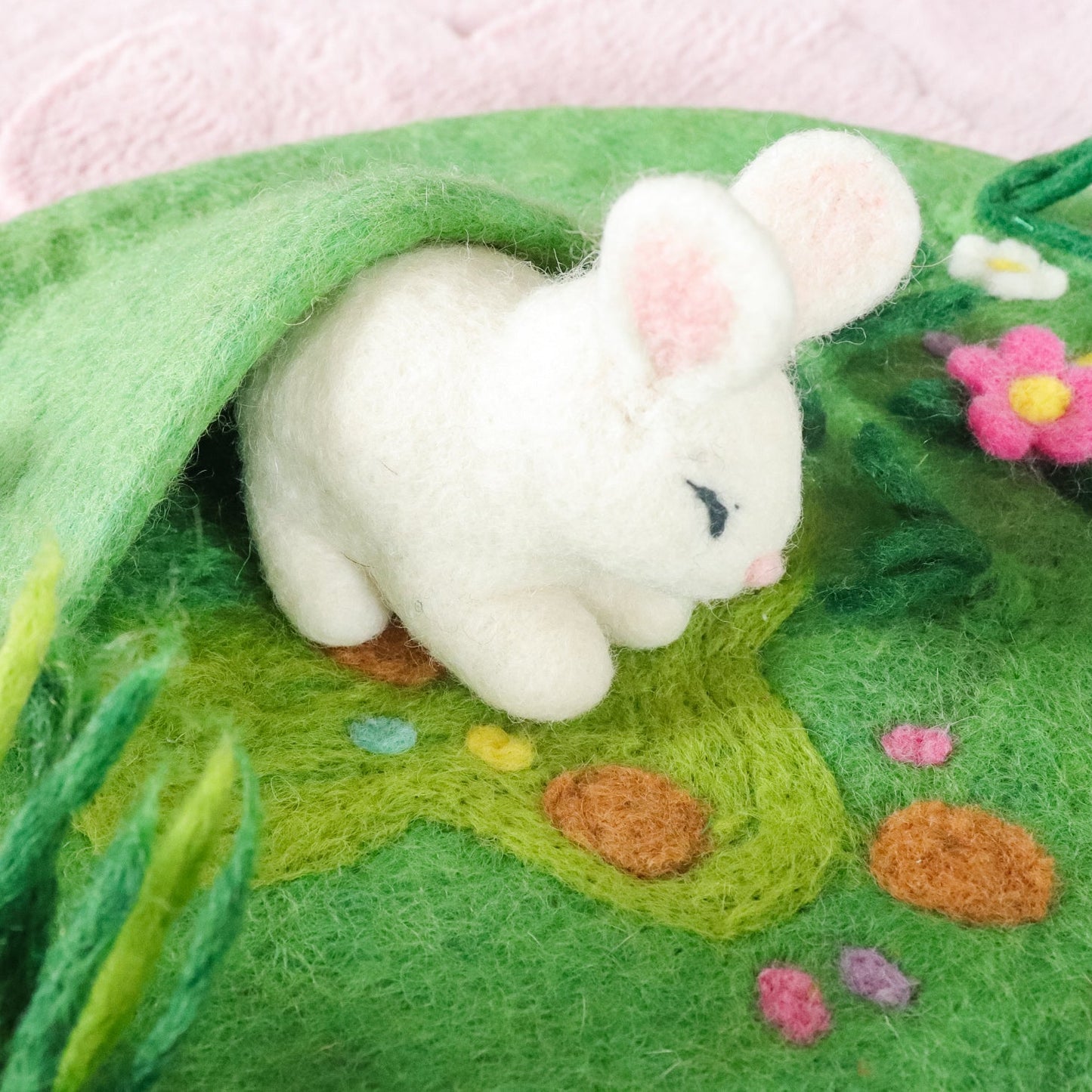 Felt Playscape Mat - Rabbit Wonderland