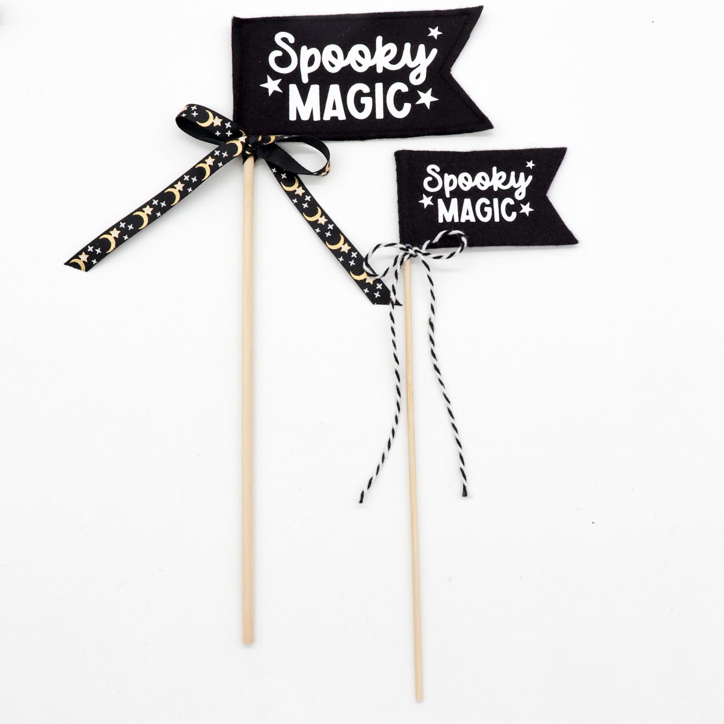 Mini Halloween Flags