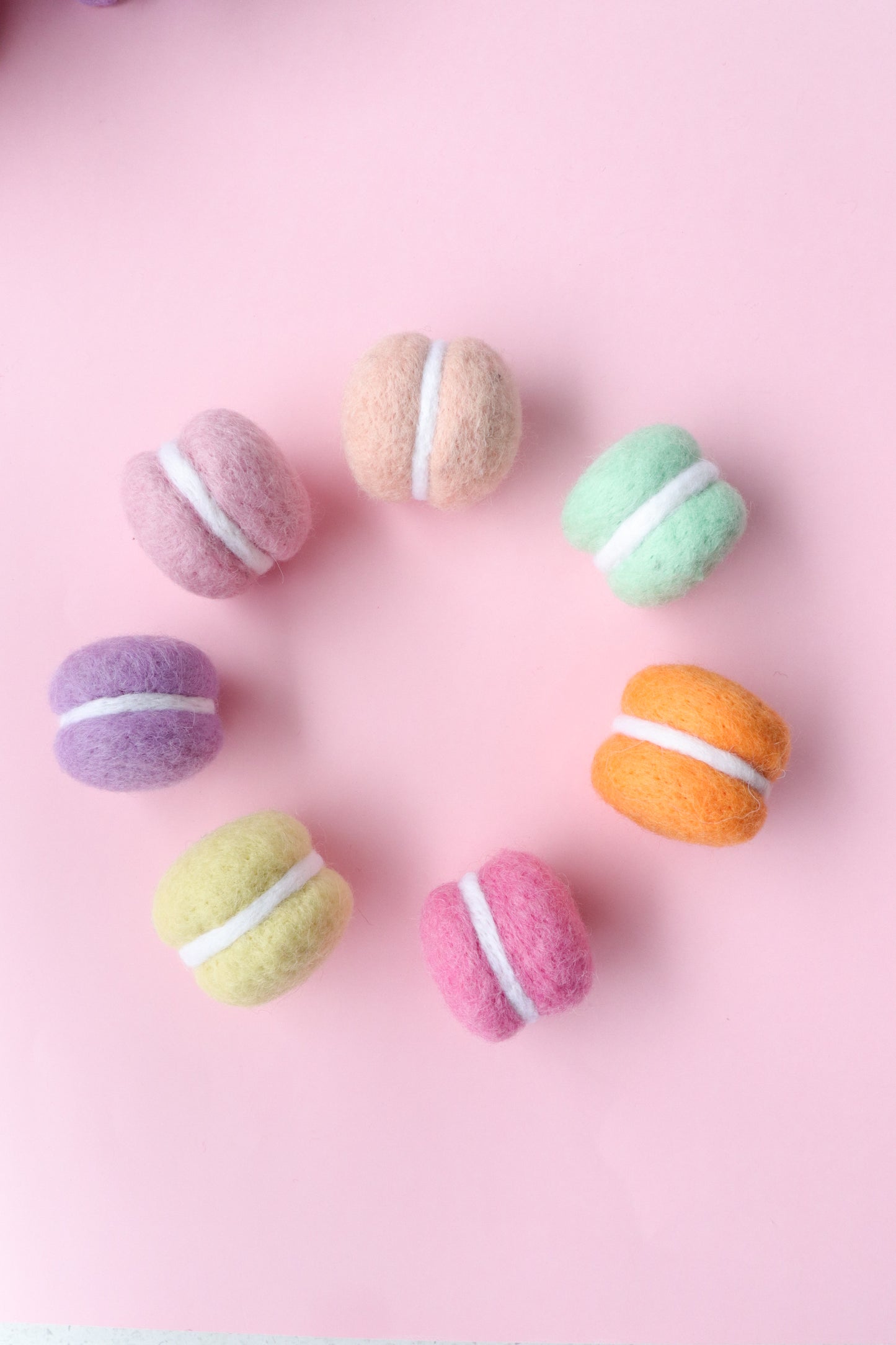 Felt Macarons