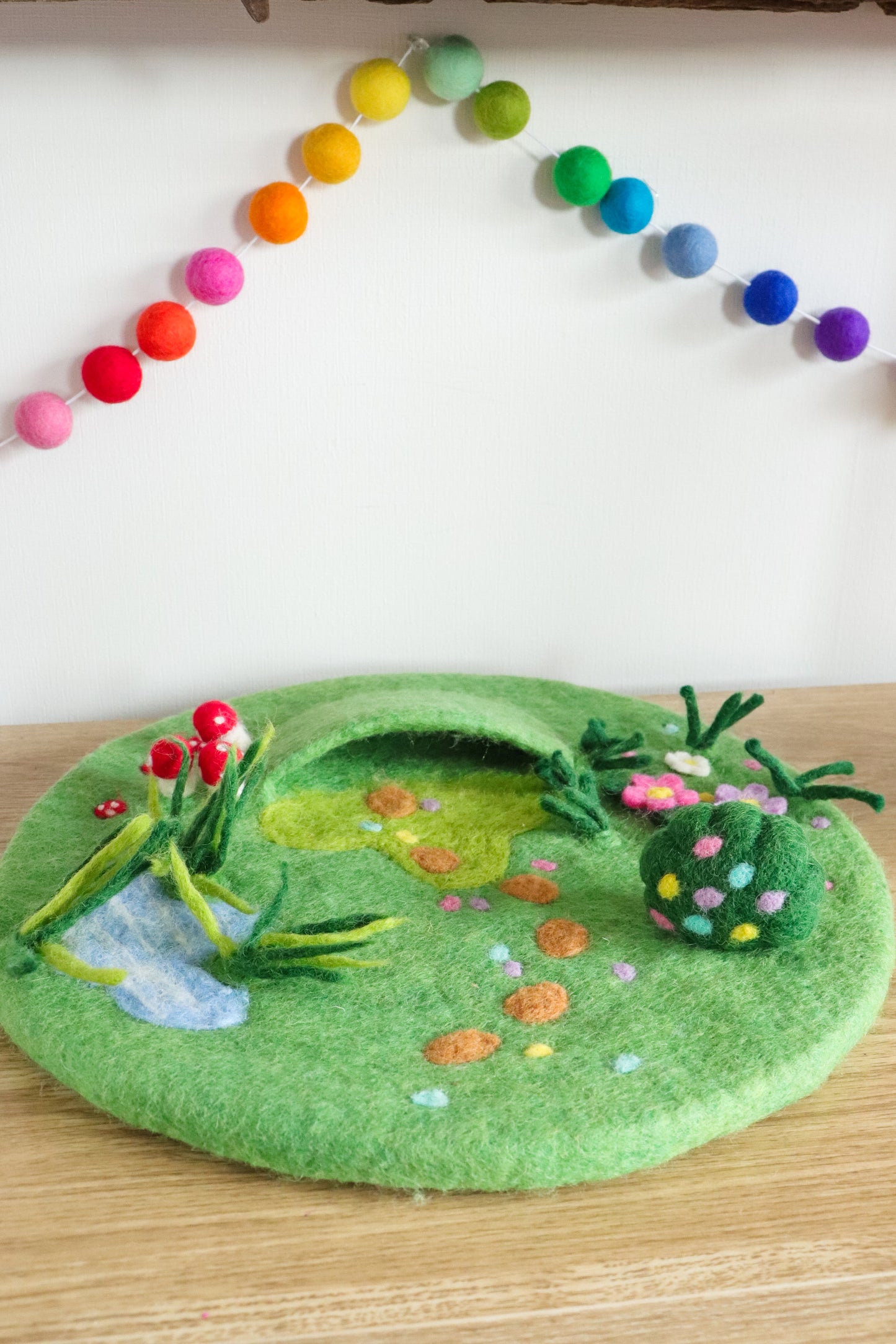 Felt Playscape Mat - Rabbit Wonderland
