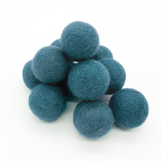 BLUE FELT BALL