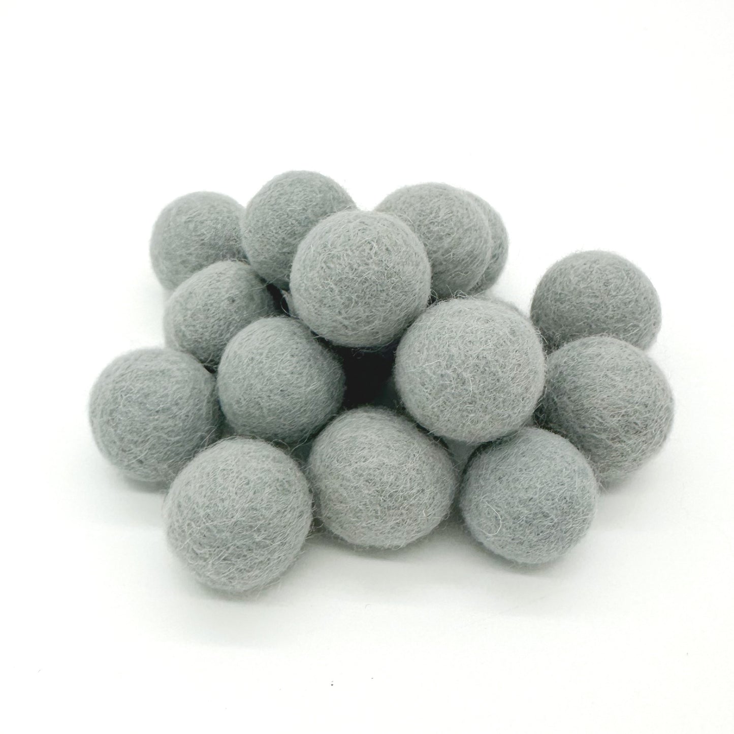 GREY FELT BALL (18)