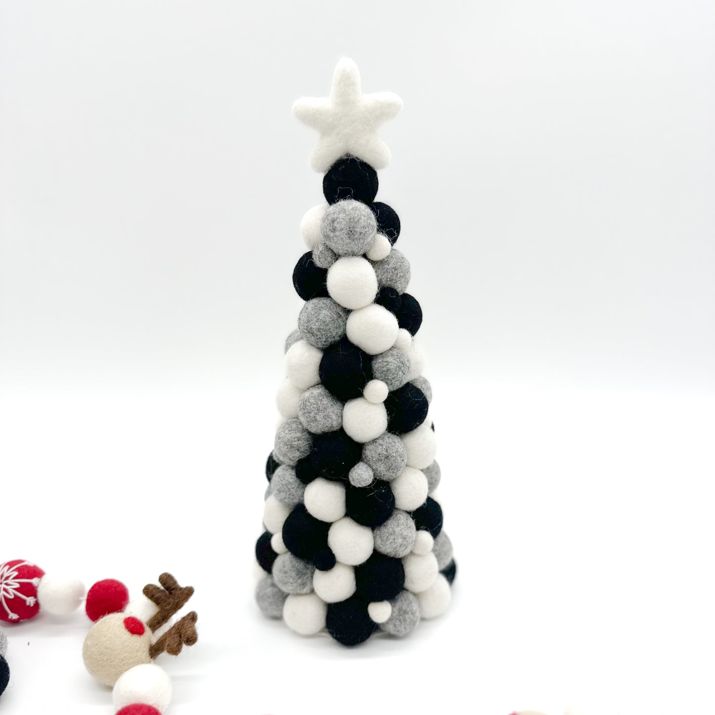 Felt Ball Christmas Tree