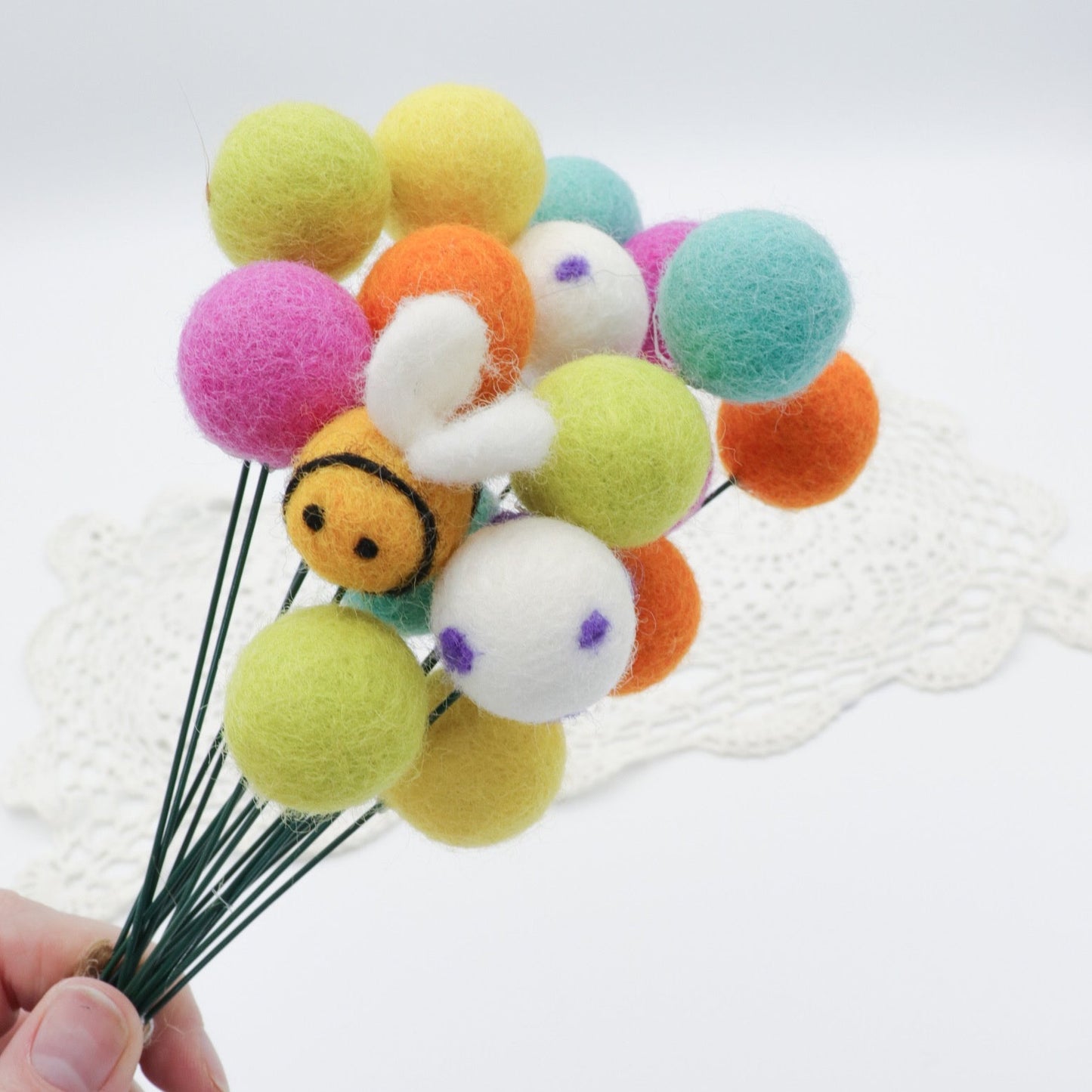 Felt Ball Bouquet