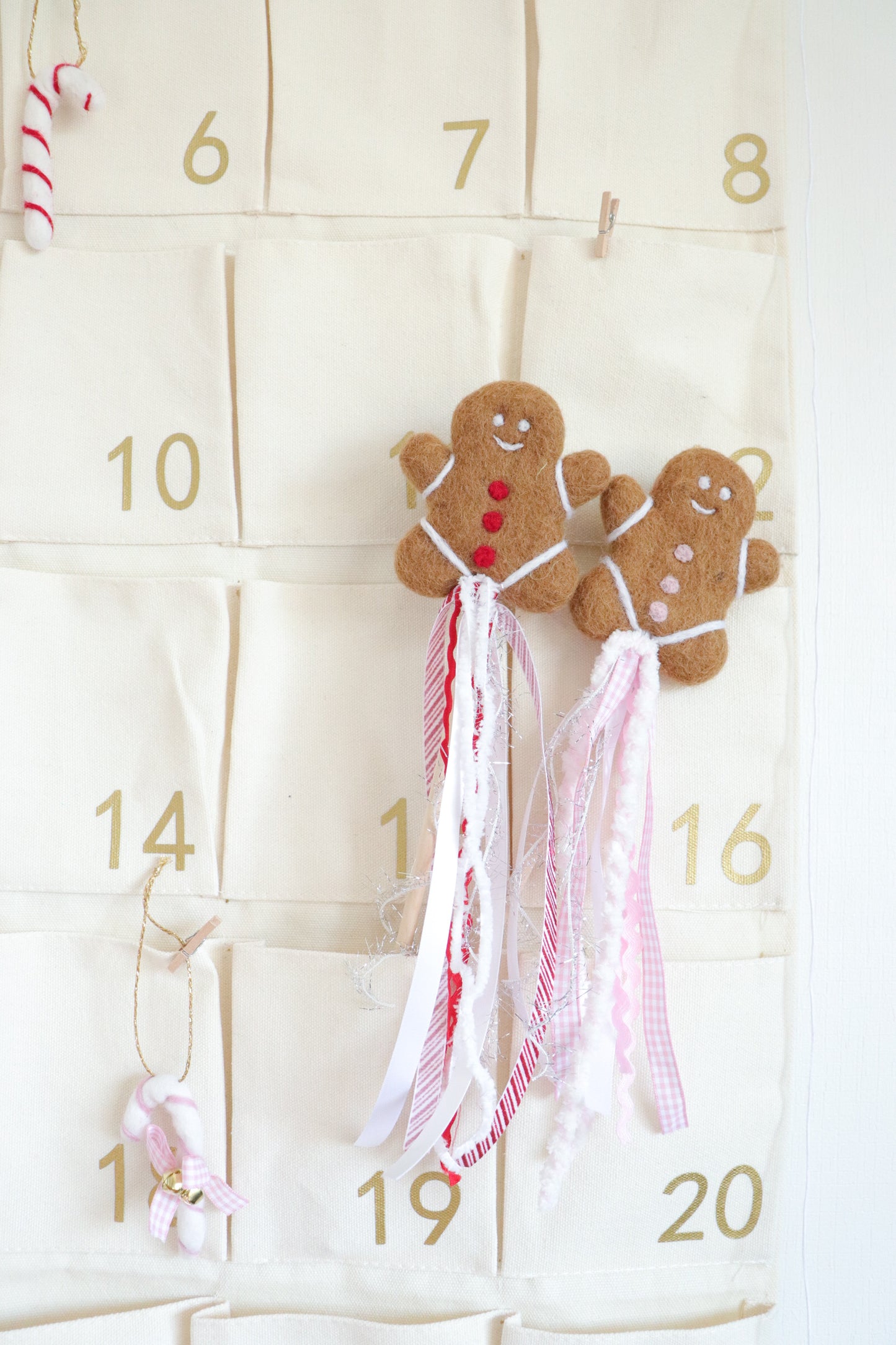 Gingerbread Man Wands