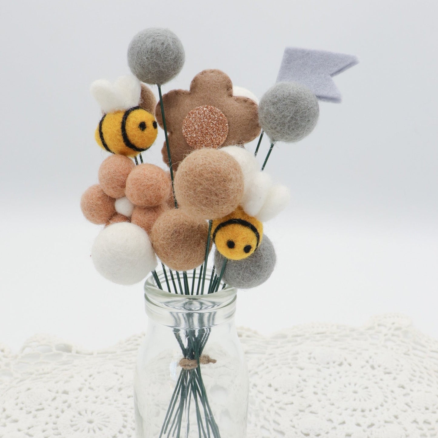 Felt Ball Bouquet