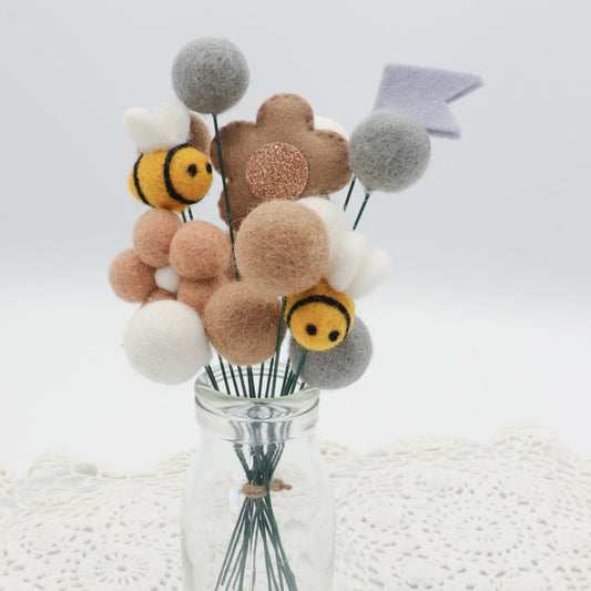 Felt Ball Bouquet