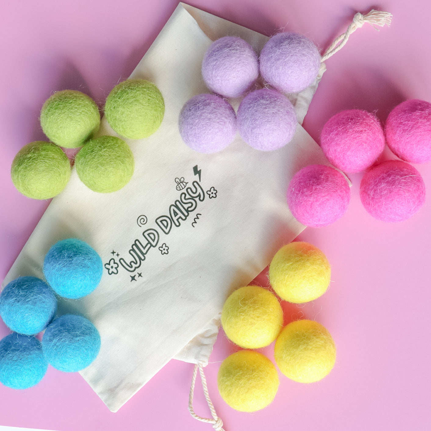 Let's Count Felt Ball Set