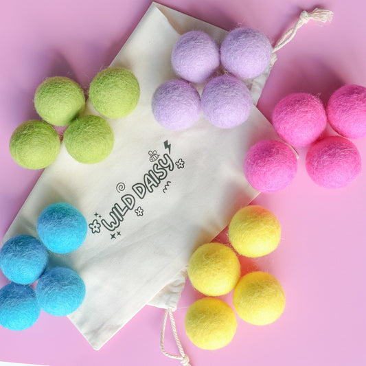 Let's Count Felt Ball Set