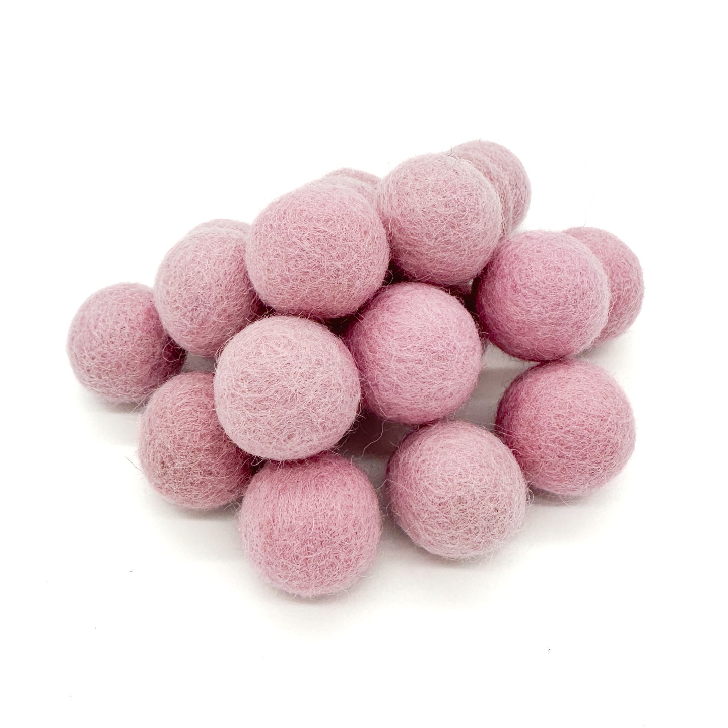 BLUSH PINK FELT BALL (84)