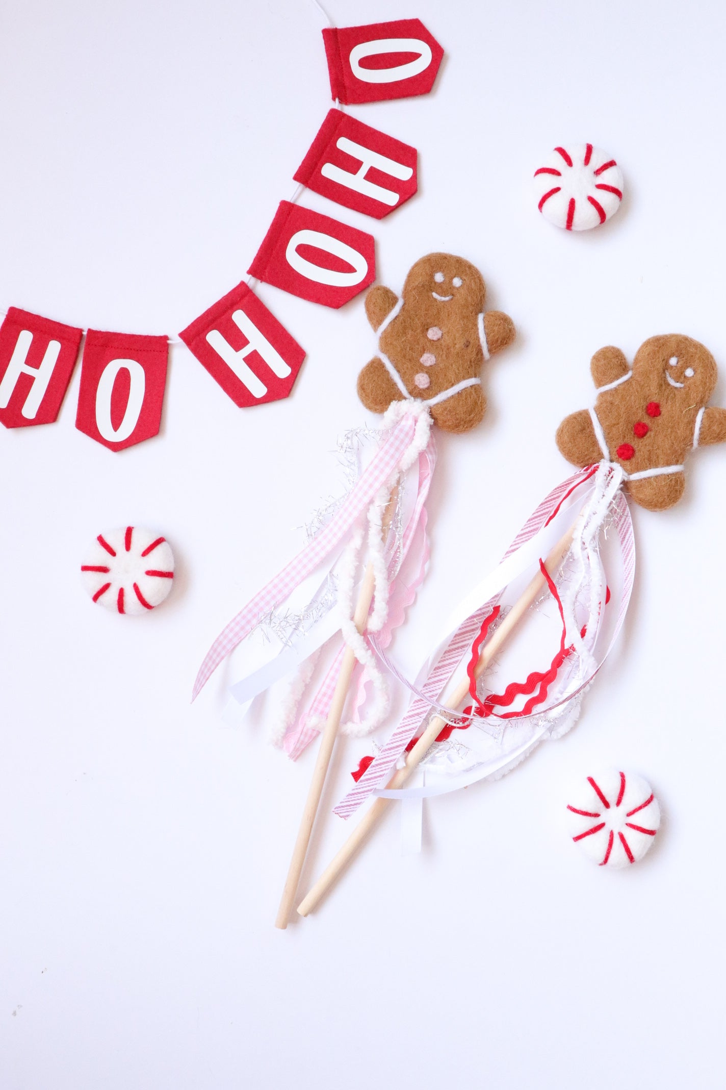 Gingerbread Man Wands