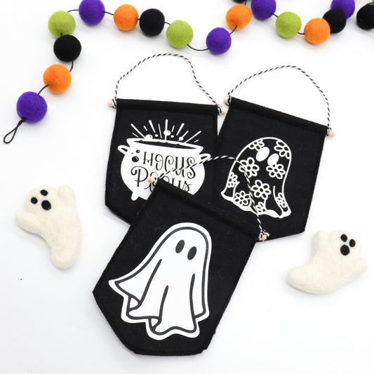 Mini Halloween Banners