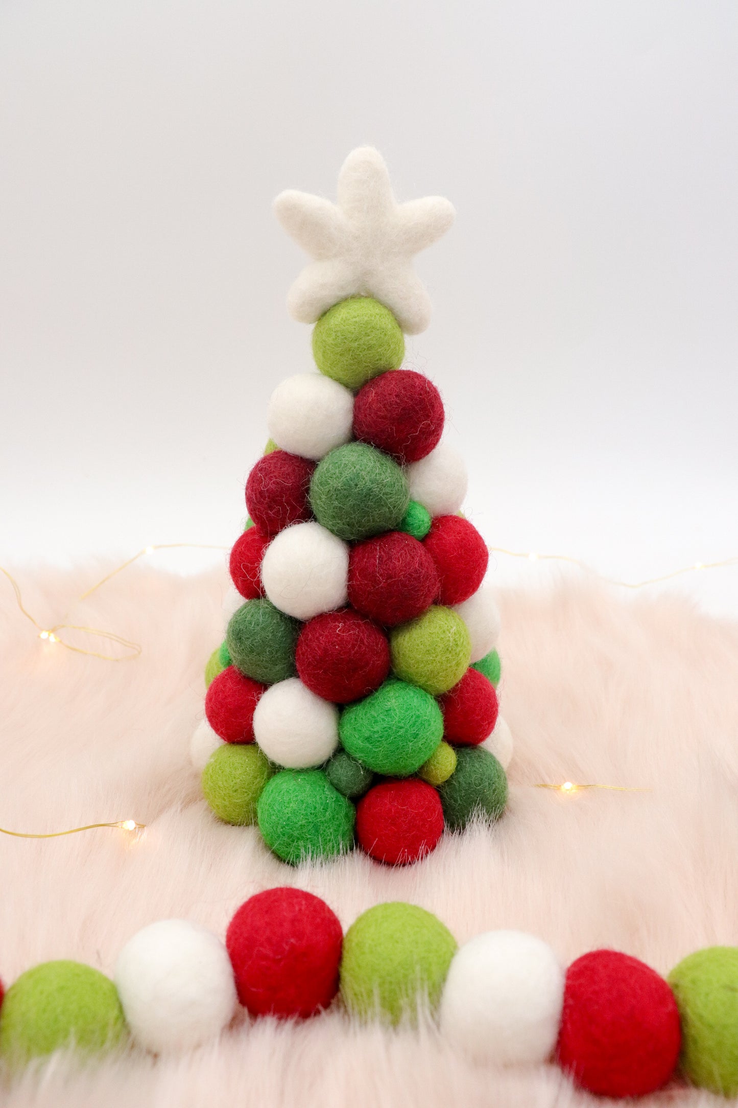 Felt Ball Christmas Tree