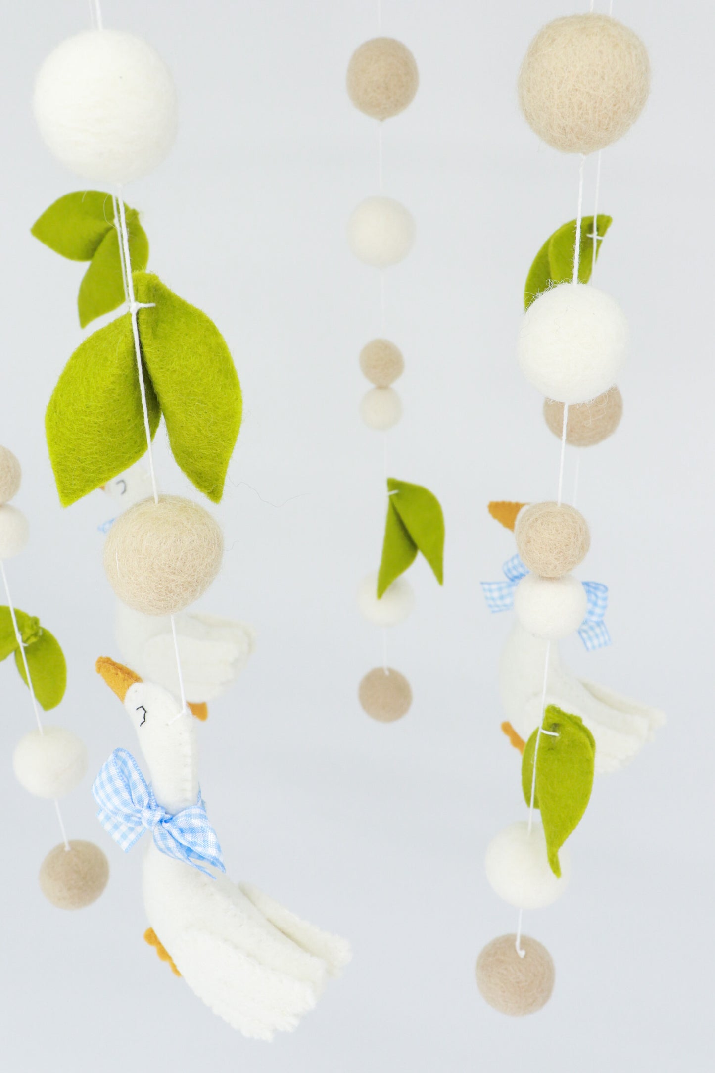 Felt Goose Baby Mobile