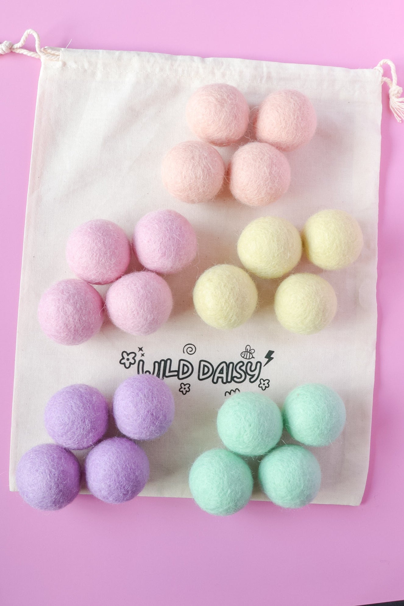 Let's Count Felt Ball Set