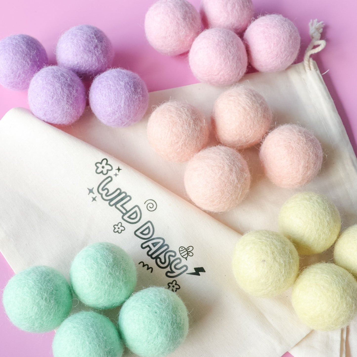 Let's Count Felt Ball Set