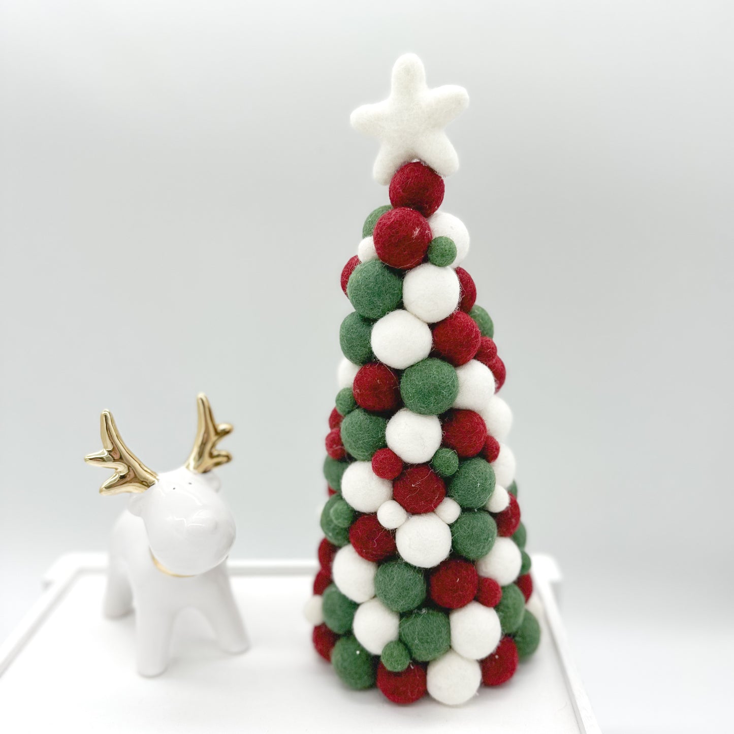 Felt Ball Christmas Tree