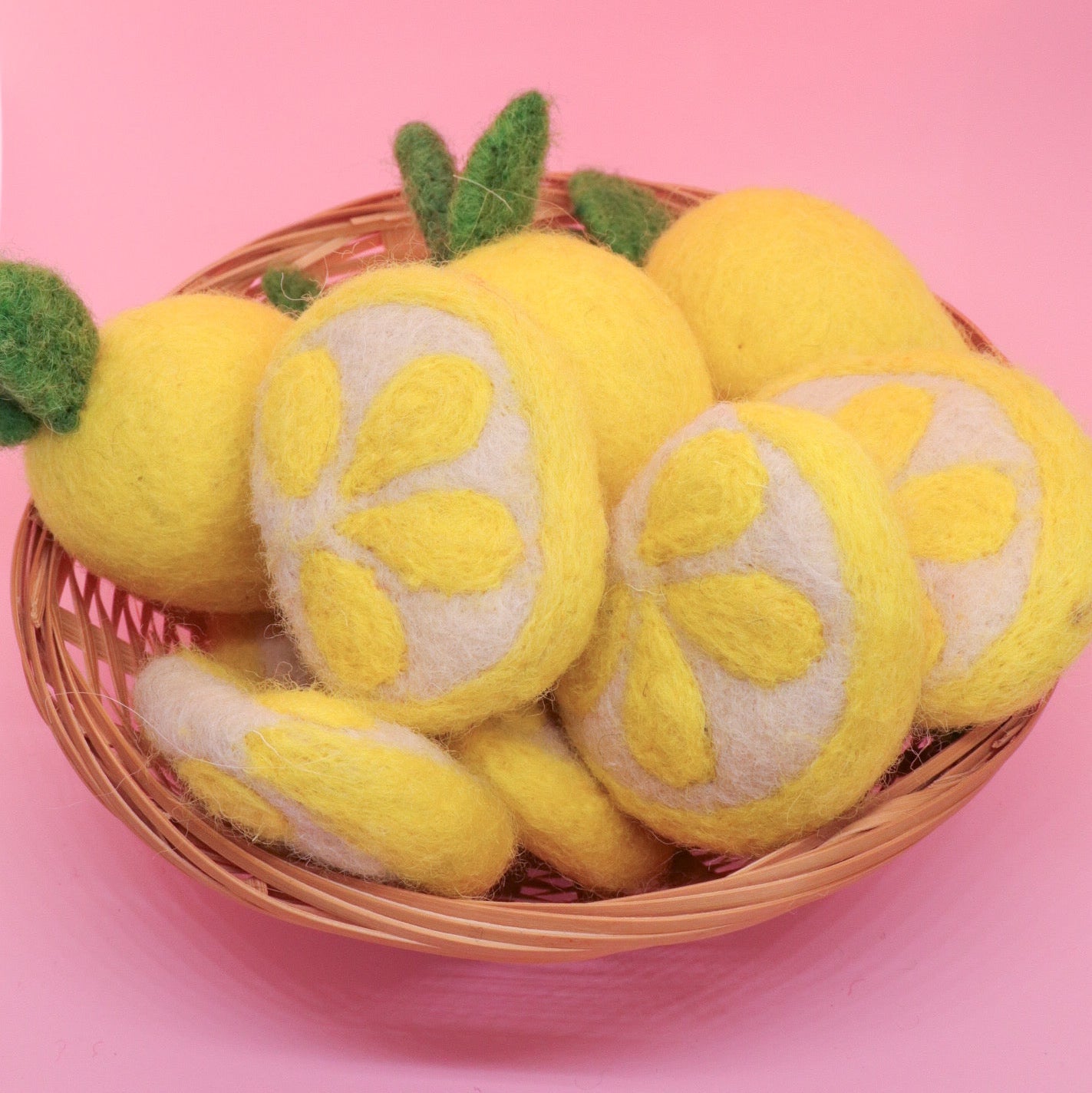 Felt Slice of Lemon