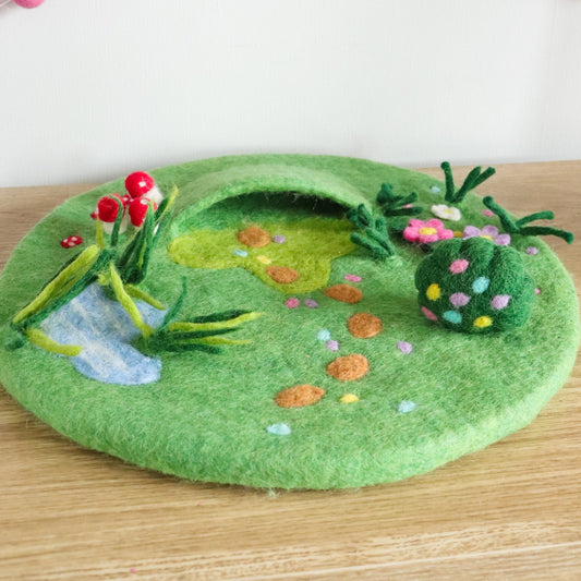 Felt Playscape Mat - Rabbit Wonderland
