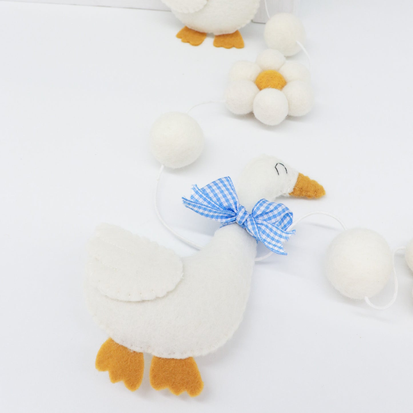 Felt Goose Garland