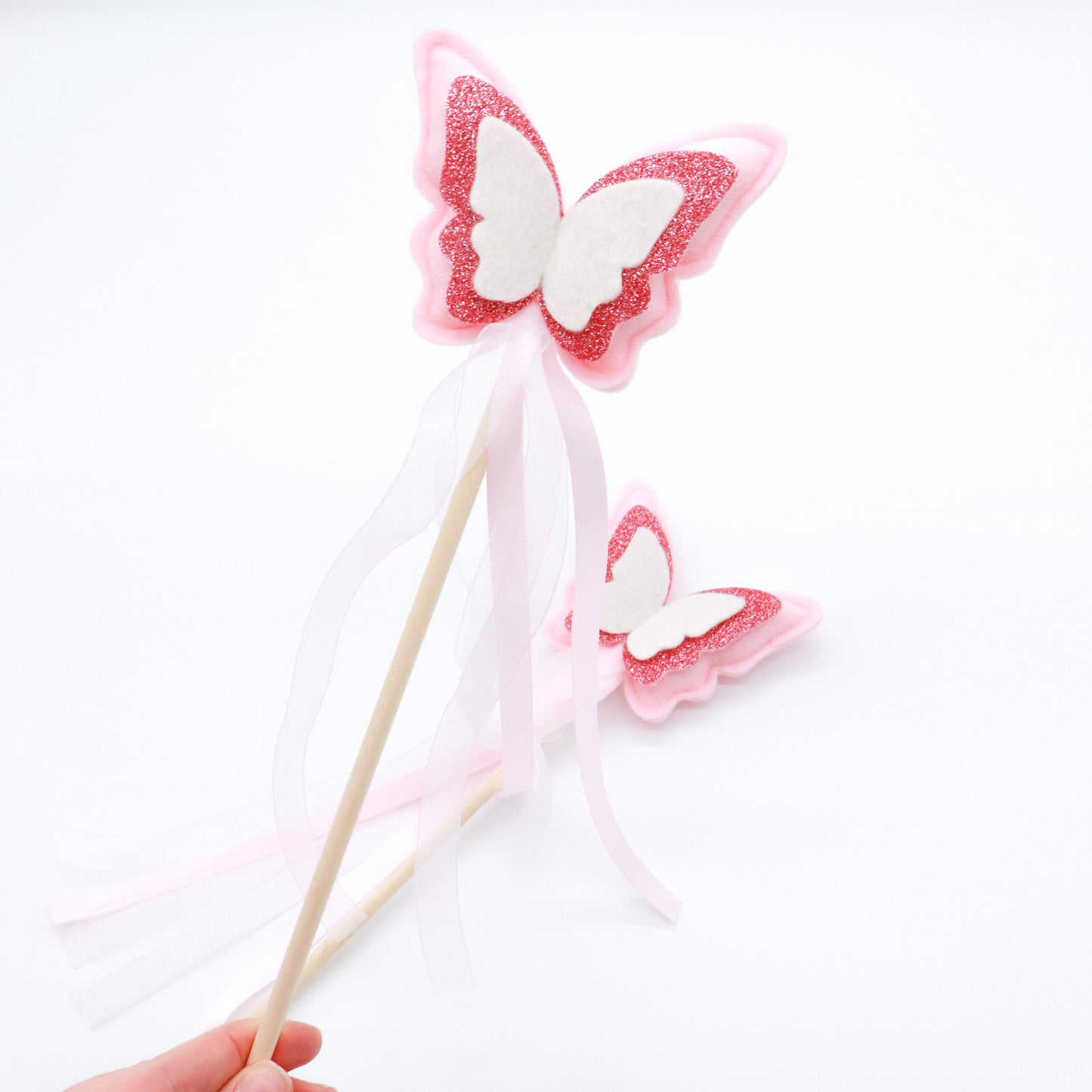 Butterfly Felt Wand